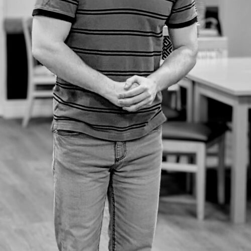 Evan Hansen, played by Joe Tierney